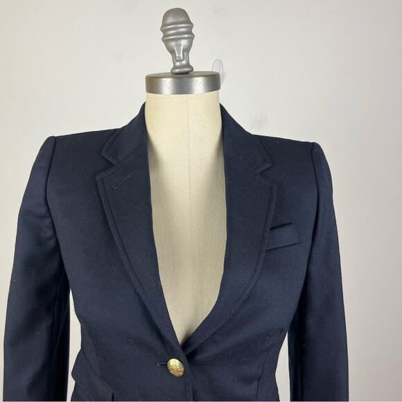 J. Crew Navy Blue Schoolboy Blazer - Picture 3 of 8